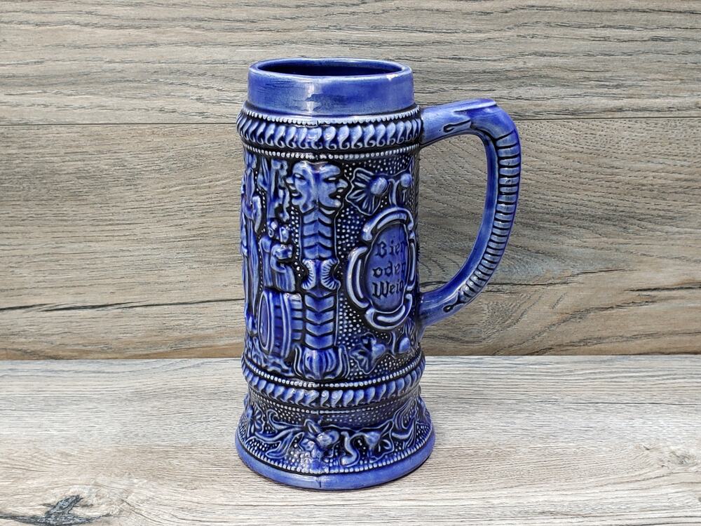 Arnels German Beer Stein Blue 3D